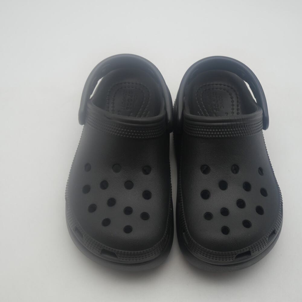 NEW Crocs Cutie Crush BLACK  Children's Kid's Boys Girls Size 12 C12 - Picture 7 of 11